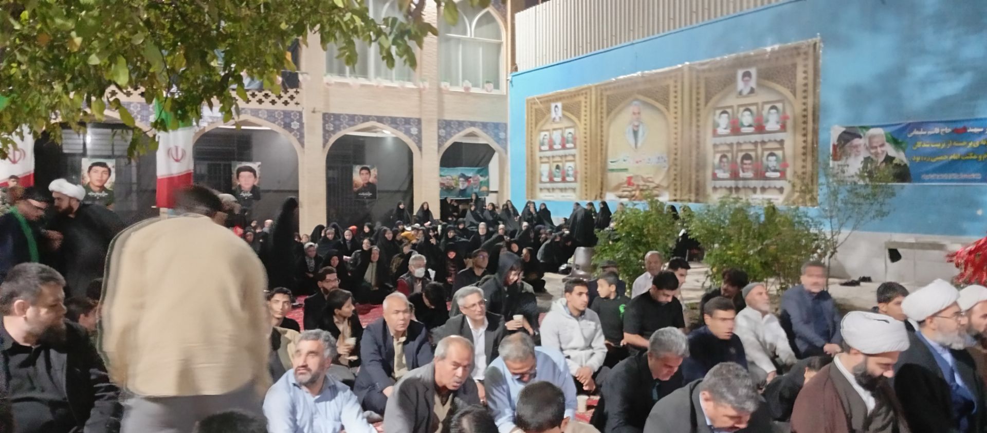 یادواره شهدای طلاب و روحانیت در حوزه علمیه آیت الله حکیم شهرستان شیروان