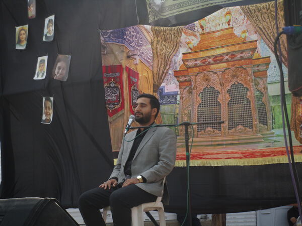 برگزاری مراسم جاماندگان اربعین حسینی در امامزاده حسن (ع) کرج 