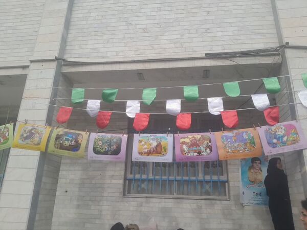 مراسم نیمه شعبان در دبیرستان دخترانه پروین اعتصامی 