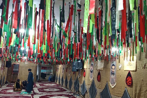 همایش عزاداری فاطمیه در حوزه علمیه شهرستان لردگان