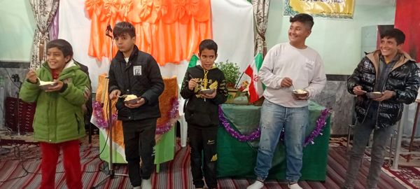 جشن میلاد امام سجاد (ع) در روستای فرشه