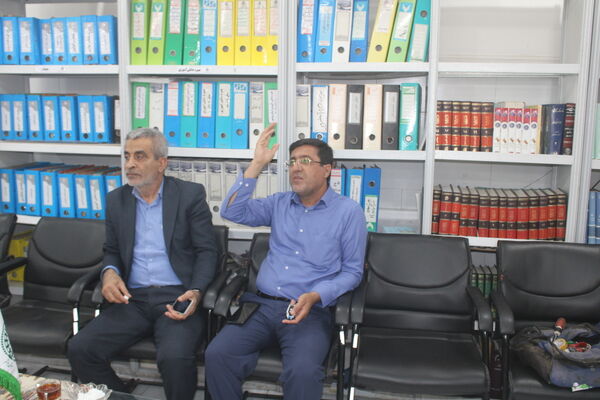 بازدید رئیس اداره خدمات آموزش و پرورش استان بوشهر از سازمان دانش‌آموزی استان