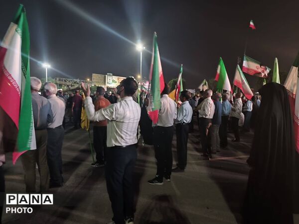 حماسه حضور؛ اجتماع بزرگ مردم بندرعباس