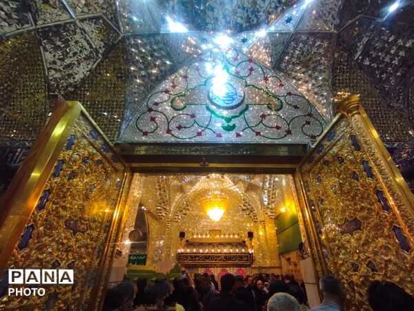 قاب های دیدنی از حرم سید محمد(ع) عموی حضرت صاحب‌الزمان(عج) در شهر بلد عراق