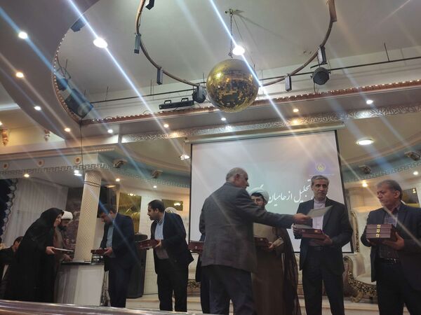 همایش تجلیل از حامیان فرهنگی طرح اکرام ومحسنین شهرستان خلیل آباد 
