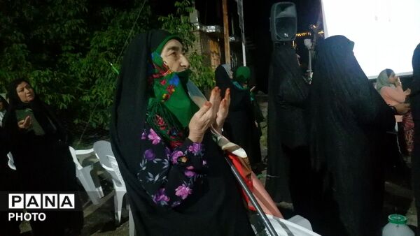 عزاداری مردم حسینی شهر بار