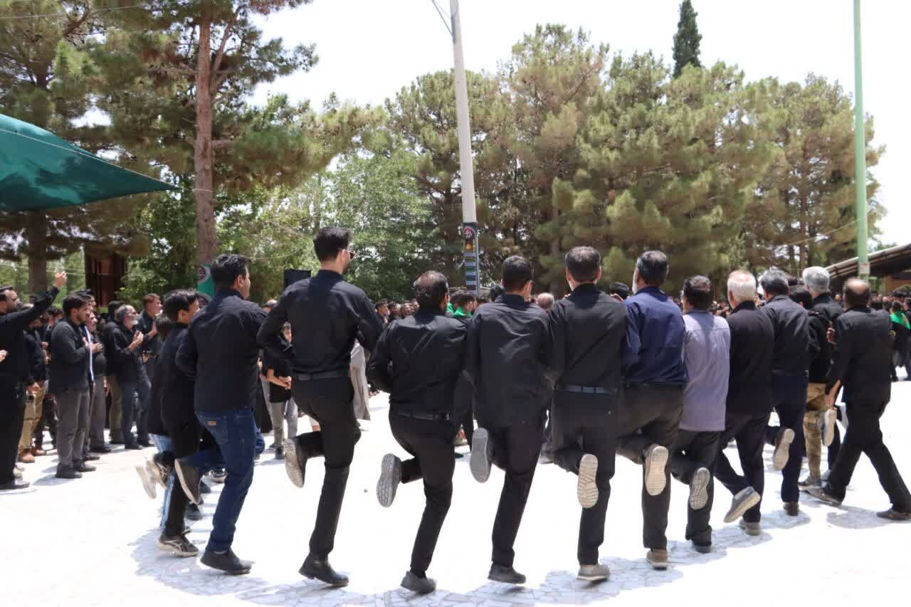 مراسم عاشورای حسینی در شهرستان کوهبنان