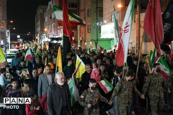 موج پنجاه و دوم حضور مردم کهریزک با حضور فرماندار شهرستان ری 