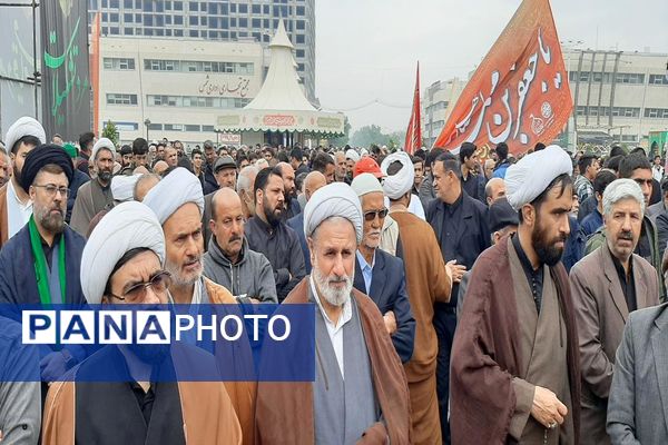 تشیع پیکر شهید مجید شخصی در مشهد