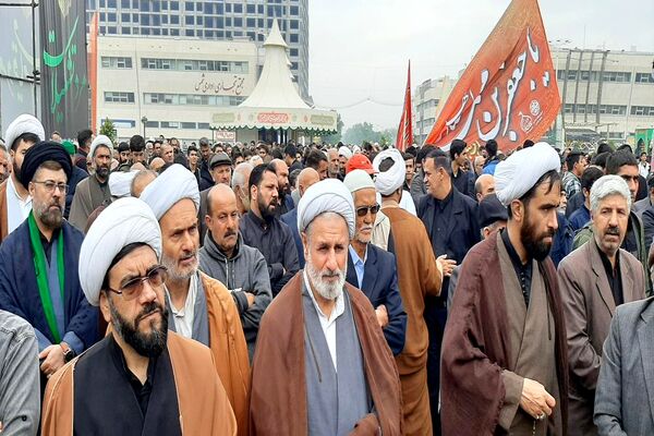 تشیع پیکر شهید مجید شخصی در مشهد