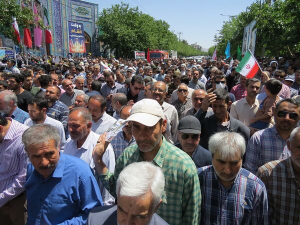 برگزاری راهپیمایی جمعه‌های خشم در بجنورد