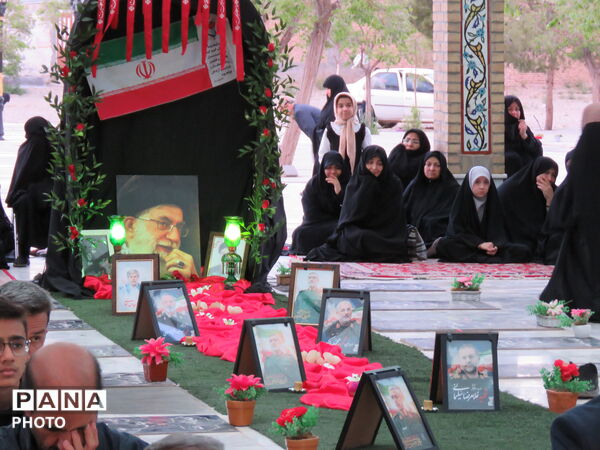 مراسم اربعین قائد شهید امّت آیت‌الله‌العظمی امام خامنه‌ای  و سرداران وطن در خلیل آباد
