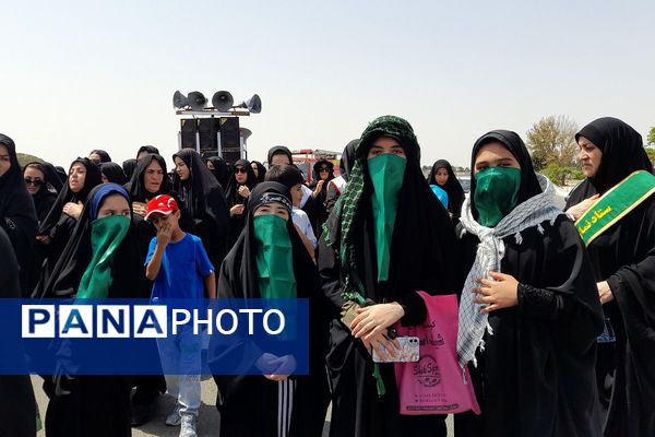 برگزاری مراسم پیاده‌روی اربعین حسینی در صباشهر