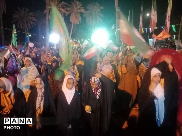 جشن عید غدیر در محله مارم باغ‌شهر فین