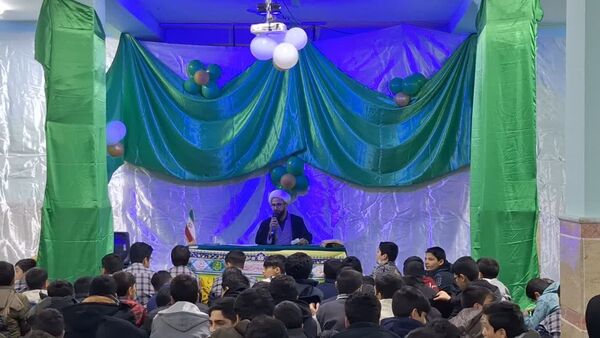 مراسم جشن سالروز میلاد امام علی(ع) در دبیرستان شادیان قم