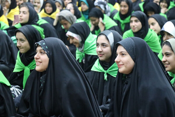 افتتاحیه اردوی دختران زیارت اولی استان خراسان رضوی 