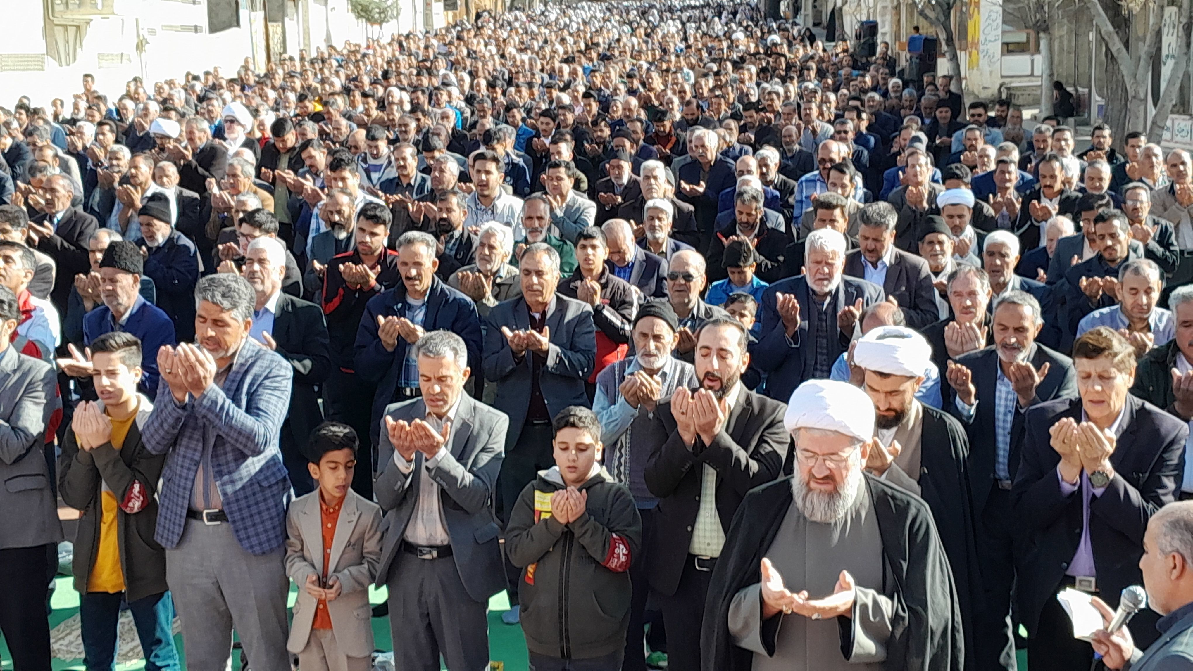 از عید بندگی تا صف‌هایی مملو از نمازگزاران