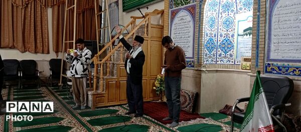 مراسم یادبود چهلم شهدای جنگ رمضان در علیاشهر