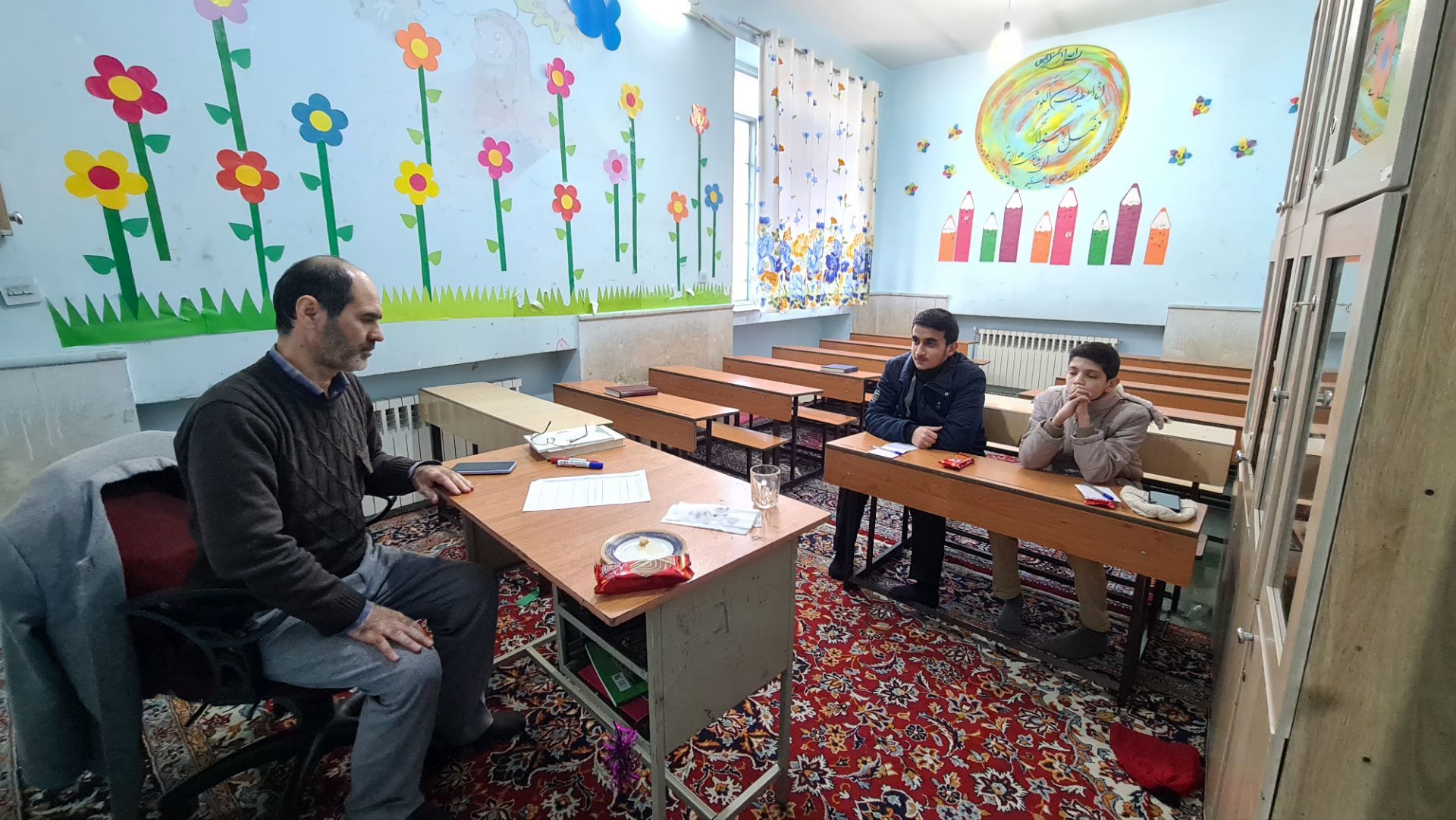 کلاس‌های آمادگی دانش‌آموزان چهل و سومین دوره‌ مسابقات قرآن، عترت و نماز ناحیه۷ مشهد 