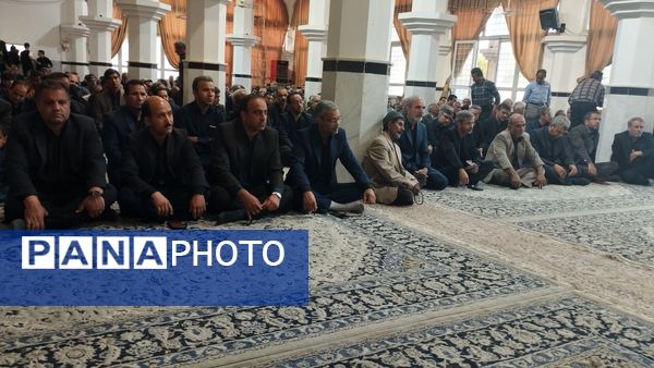 مراسم عزاداری سیدالشهدا خدمت در خلیل آباد