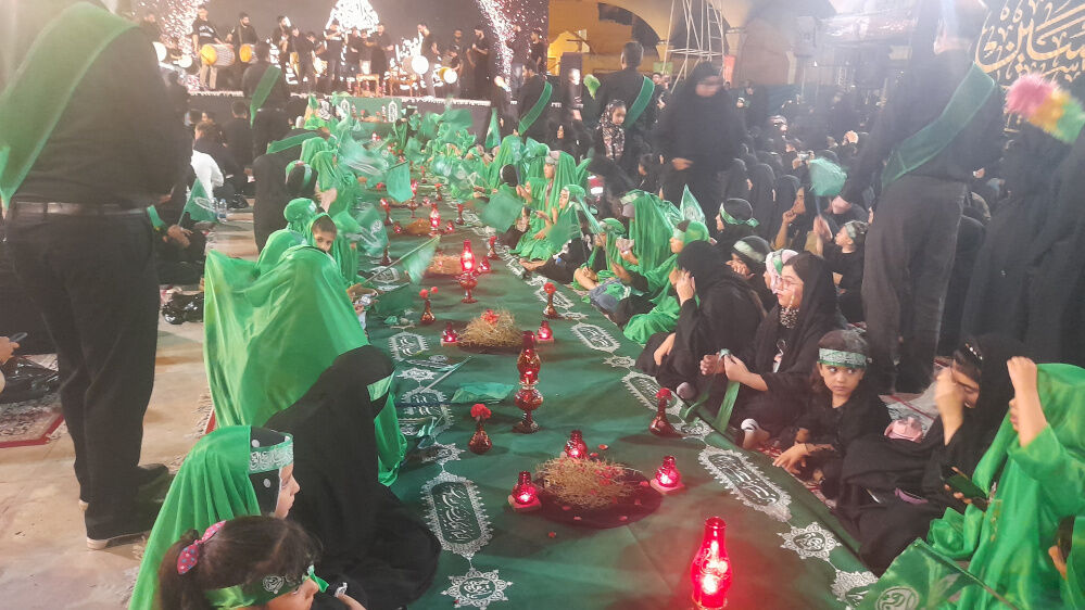 مراسم عزاداری سالروز شهادت حضرت رقیه(س) در قم