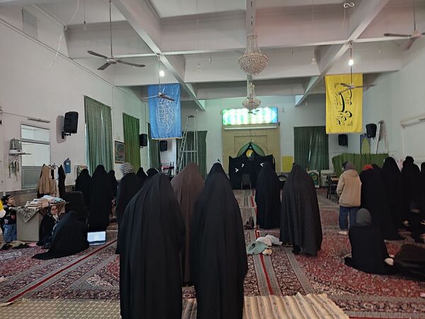 برگزاری دعا ام داوود در مسجد امیر المومنین شیرزاد