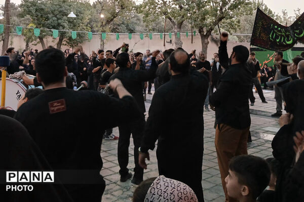  شب عاشورا در امامزاده علی‌اکبر