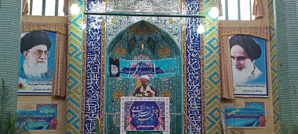 همدلی و وحدت در نماز جمعه باخرز به نمایش درآمد