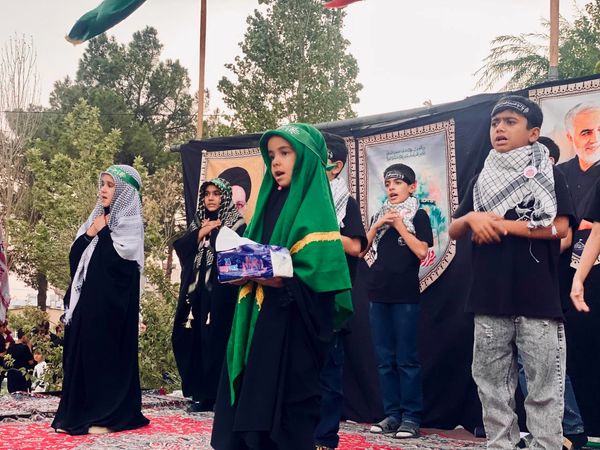 پیاده روی جاماندگان اربعین در کاشمر