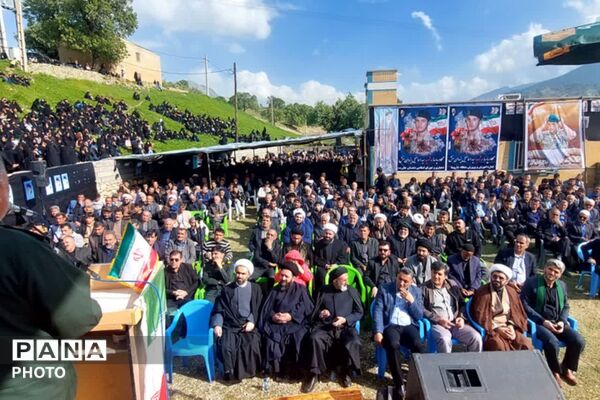 بزرگداشت شهید والامقام جنگ رمضان سید اسماعیل یزدان‌منش  در زادگاهش