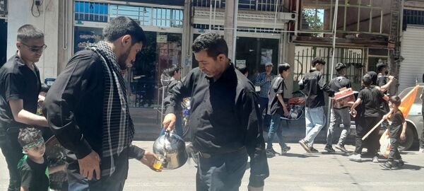 عزاداری روز تاسوعای حسینی در شهرستان بام و صفی آباد