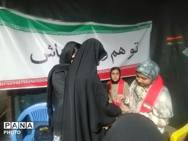 فعالیت دانش‌آموزان پیشتاز در موکب سازمان دانش‌آموزی ابرکوه 