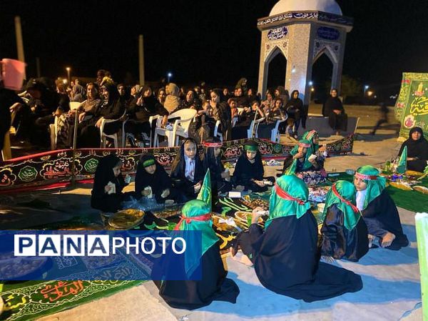 ویژه برنامه شهادت حضرت رقیه(س) روستای بنهکان 