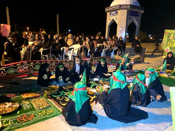 ویژه برنامه شهادت حضرت رقیه(س) روستای بنهکان 