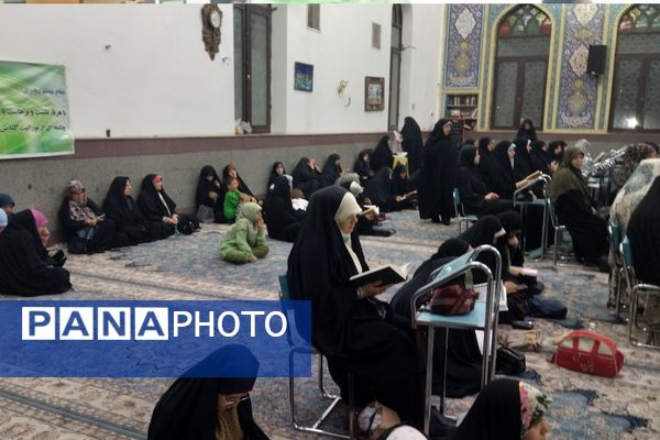 محفل انس با قرآن به‌مناسبت هفته وحدت در مسجد صاحب الزمان(عج) شهرک وحدت شهرستان فردیس