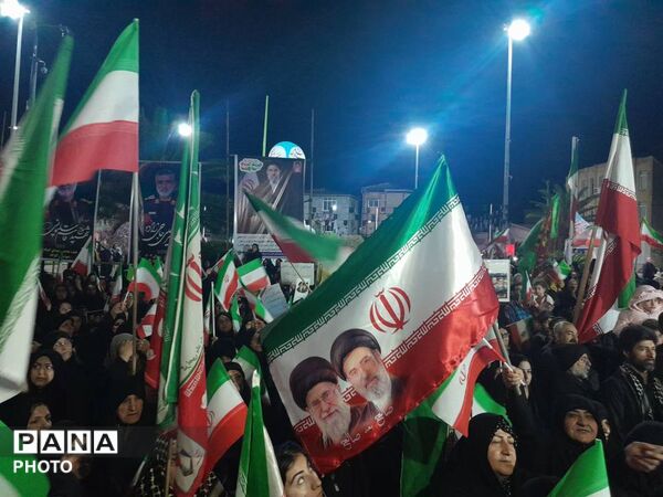 اجتماع حامیان آرمان‌های انقلاب اسلامی در گلوگاه