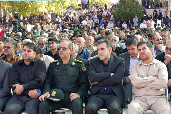 مراسم گرامیداشت سالگرد عملیات مرصاد و افتتاحیه اردوهای راهیان نور