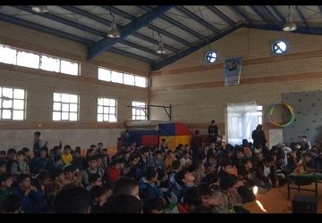 جشن باشکوه روز پدر و میلاد حضرت علی(ع) در دبستان معلم کوهدشت