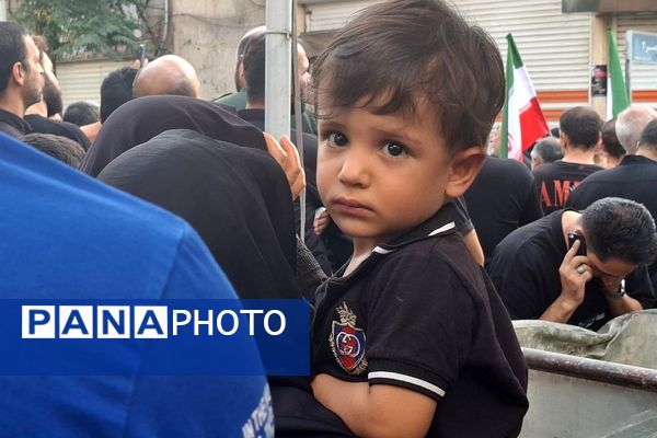 مردم قرچک در سوگِ سردار شهید حسن خوانساری 