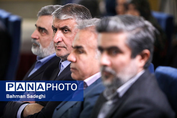 نشست خبری رئیس سازمان انرژی اتمی
