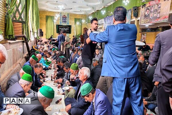 مراسم عزاداری شهادت امام جعفر صادق علیه السلام در حسینیه شهربار