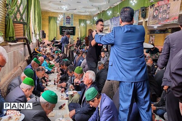 مراسم عزاداری شهادت امام جعفر صادق علیه السلام در حسینیه شهربار