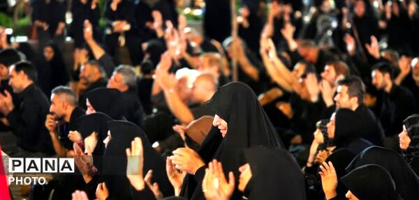 ایستادگی و وفاداری کربلایی مردم رجایی شهر کرج در یکصدو هفدهمین شب از تجمعات
