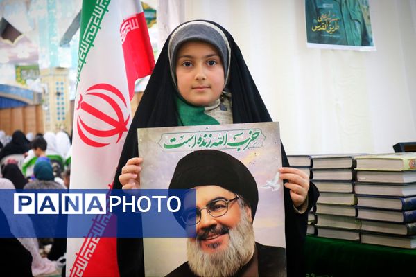 فریاد «مرگ بر اسرائیل» در لامرد طنین انداز شد