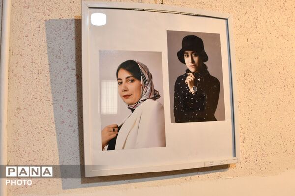 نمایشگاه آثار هنری در هنرستان کاردانش حافظ