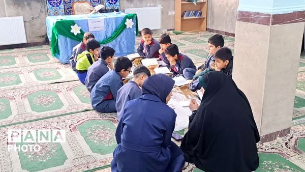 فرشته های نور در محفل انس با قرآن مدرسه ایمان