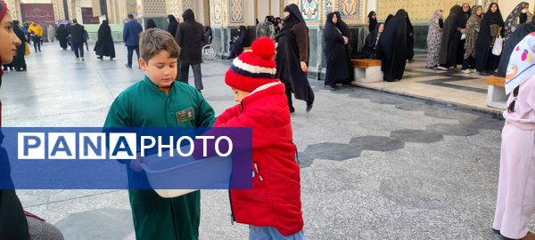 مراسم عزاداری حضرت فاطمه زهرا (س)  در حرم مطهر امام رضا (ع)  در مشهد مقدس