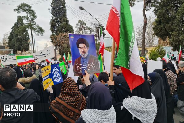 راهپیمایی روز قدس در شیراز