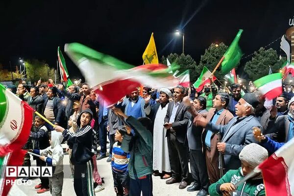 شامگاهی دیگر از حضور و حماسه‌ی مردم دیشموک