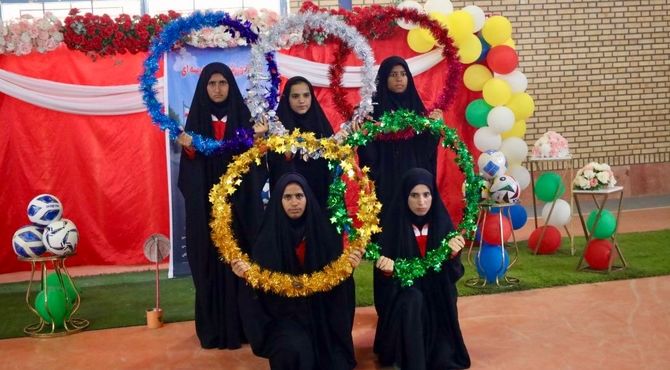 برگزاری المپیاد ورزشی در شهرستان بشاگرد